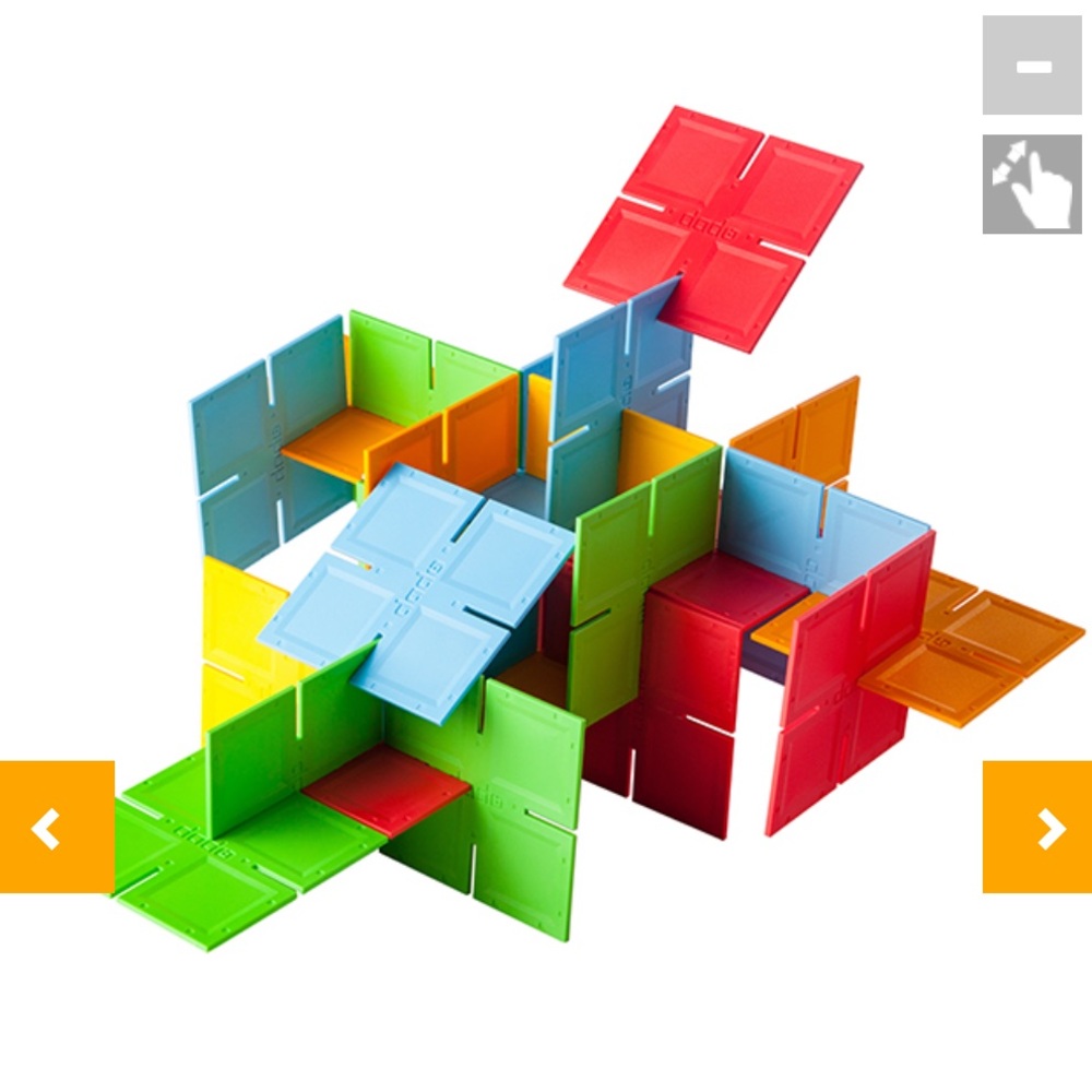 Dado building squares, creative, educational set (29 pieces)